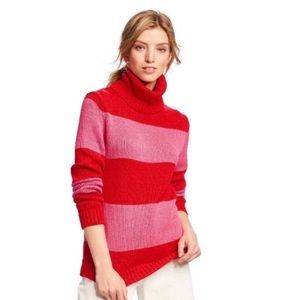 Striped Turtleneck Sweater L-Isaac Mizrahi Target